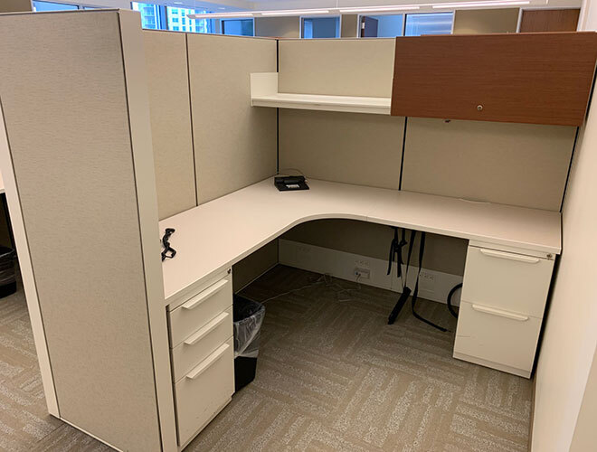 Used Haworth Compose - Tall Panels - Used Cubicles
