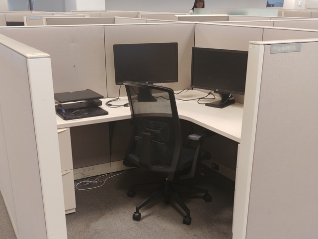 Used Haworth Premise - Medium Panels - Used Cubicles