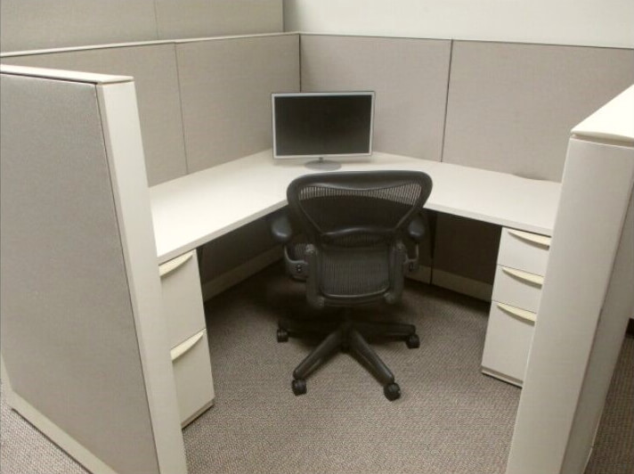 Used Haworth Premise - Medium Panels - Used Cubicles
