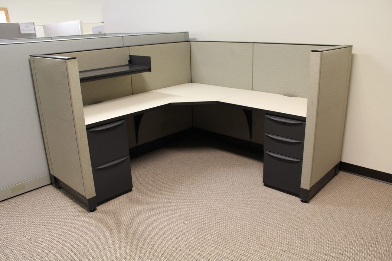 Used Haworth Premise - Low Panels - Used Cubicles