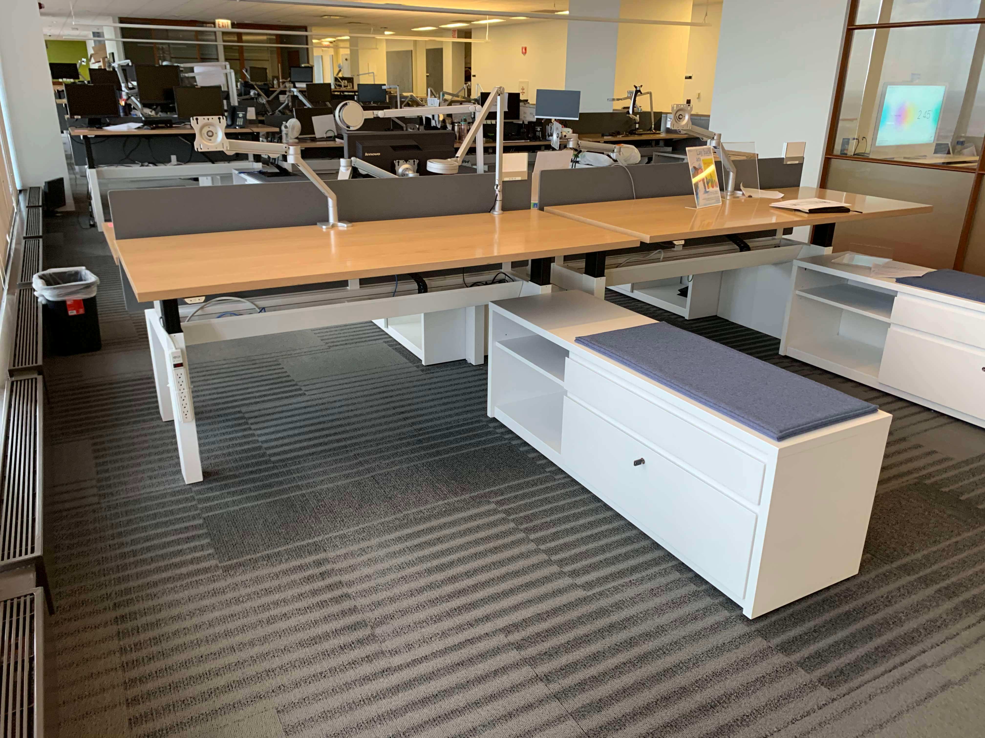 Used Haworth Reside - Low Panels - Used Cubicles