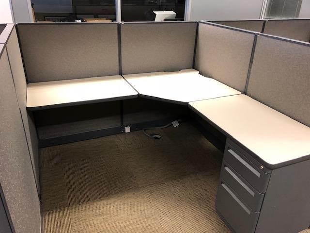 Used Haworth Unigroup - Low Panels - Used Cubicles
