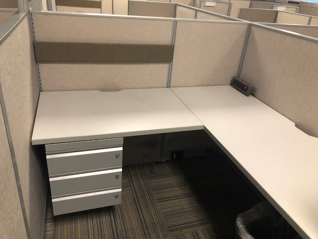 Used Haworth Unigroup Too - Low Panels - Used Cubicles