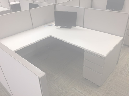 Used Herman Miller AO2 - Low Panels - Used Cubicles