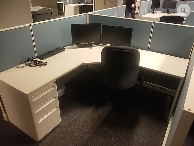 Used Herman Miller AO2 - Low Panels - Used Cubicles