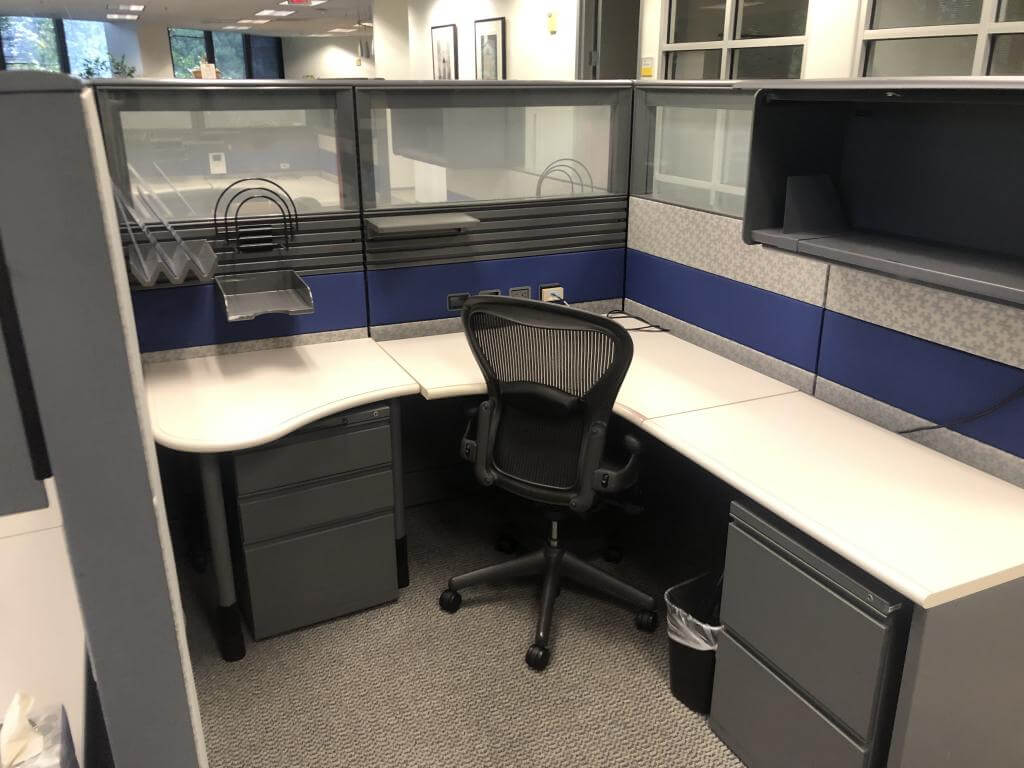 Used Herman Miller Ethospace - Tall Panels - Used Cubicles