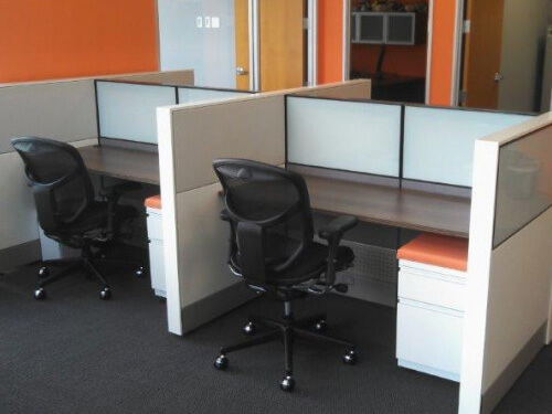 Used Herman Miller Ethospace Cubicles - Low Panels - Used Cubicles