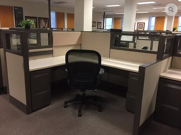 Used Herman Miller Q - Medium Panels - Used Cubicles