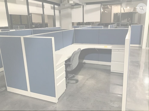 Used HON Accelerate - Medium Panels - Used Cubicles