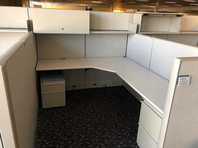 Used Knoll Dividends - Combo Panels - Used Cubicles