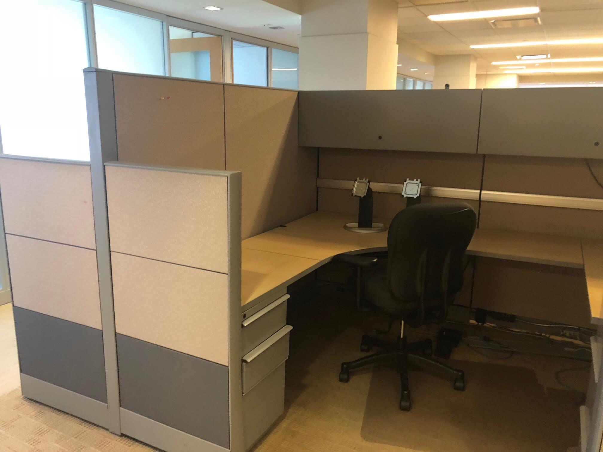 Used Knoll Dividends - Combo Panels - Used Cubicles