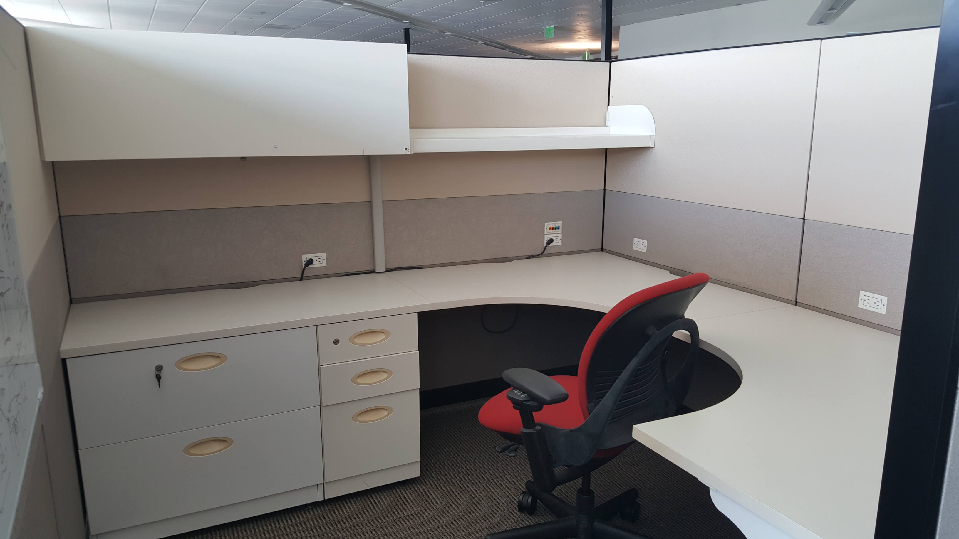 Used Steelcase Answer  - High Panels - Used Cubicles