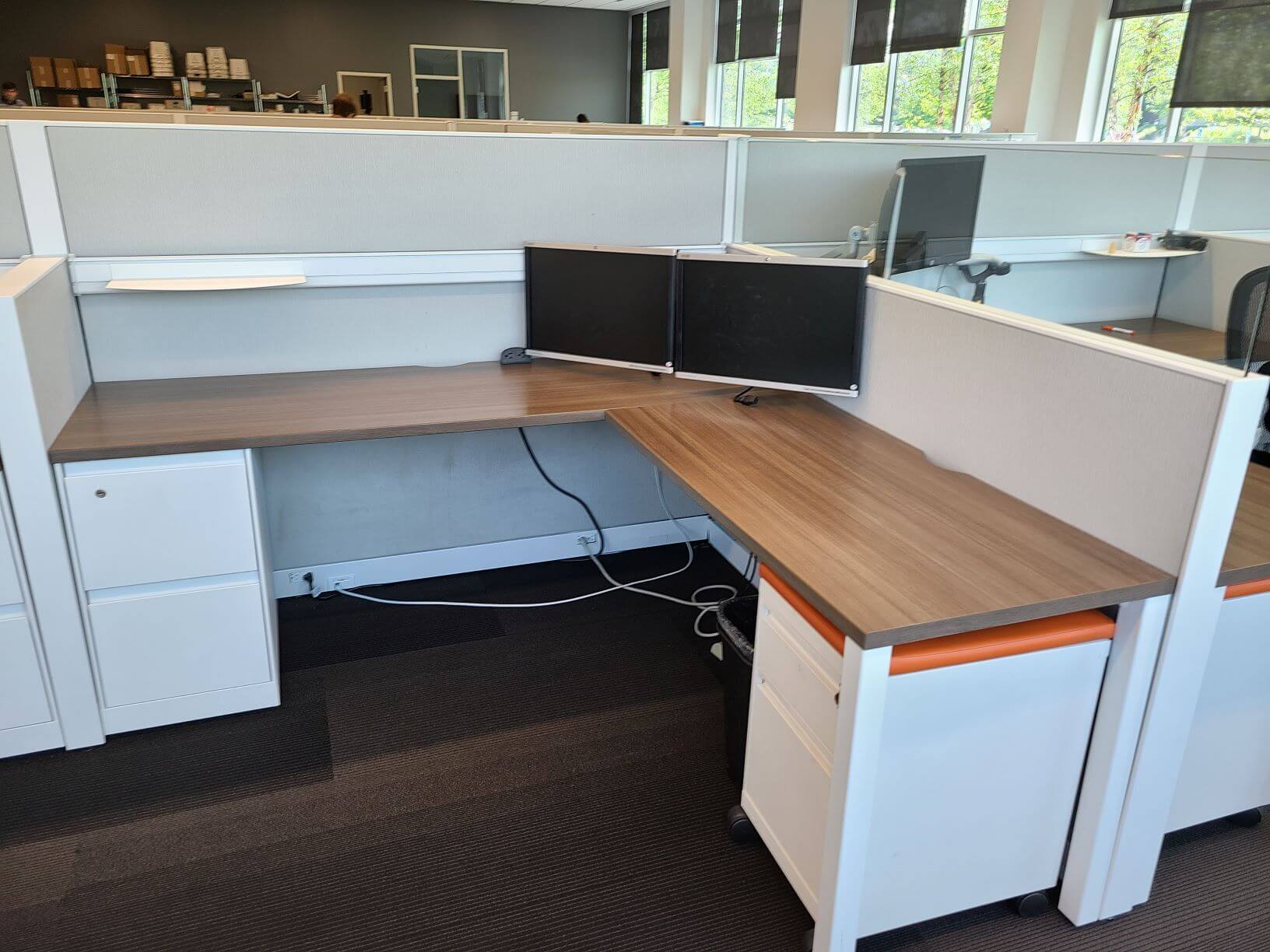 Used Steelcase Answer - Medium Panels - Used Cubicles