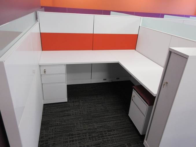 Used Steelcase Answer - Medium Panels - Used Cubicles