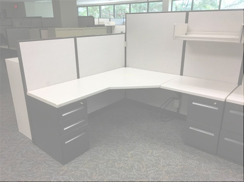 Used Steelcase Avenir Cubicles - Combo Panels - Used Cubicles