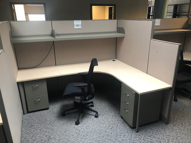 Used Steelcase Kick - Combo Panels - Used Cubicles