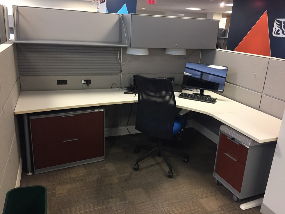 Used Teknion Leverage - Combo Panels - Used Cubicles