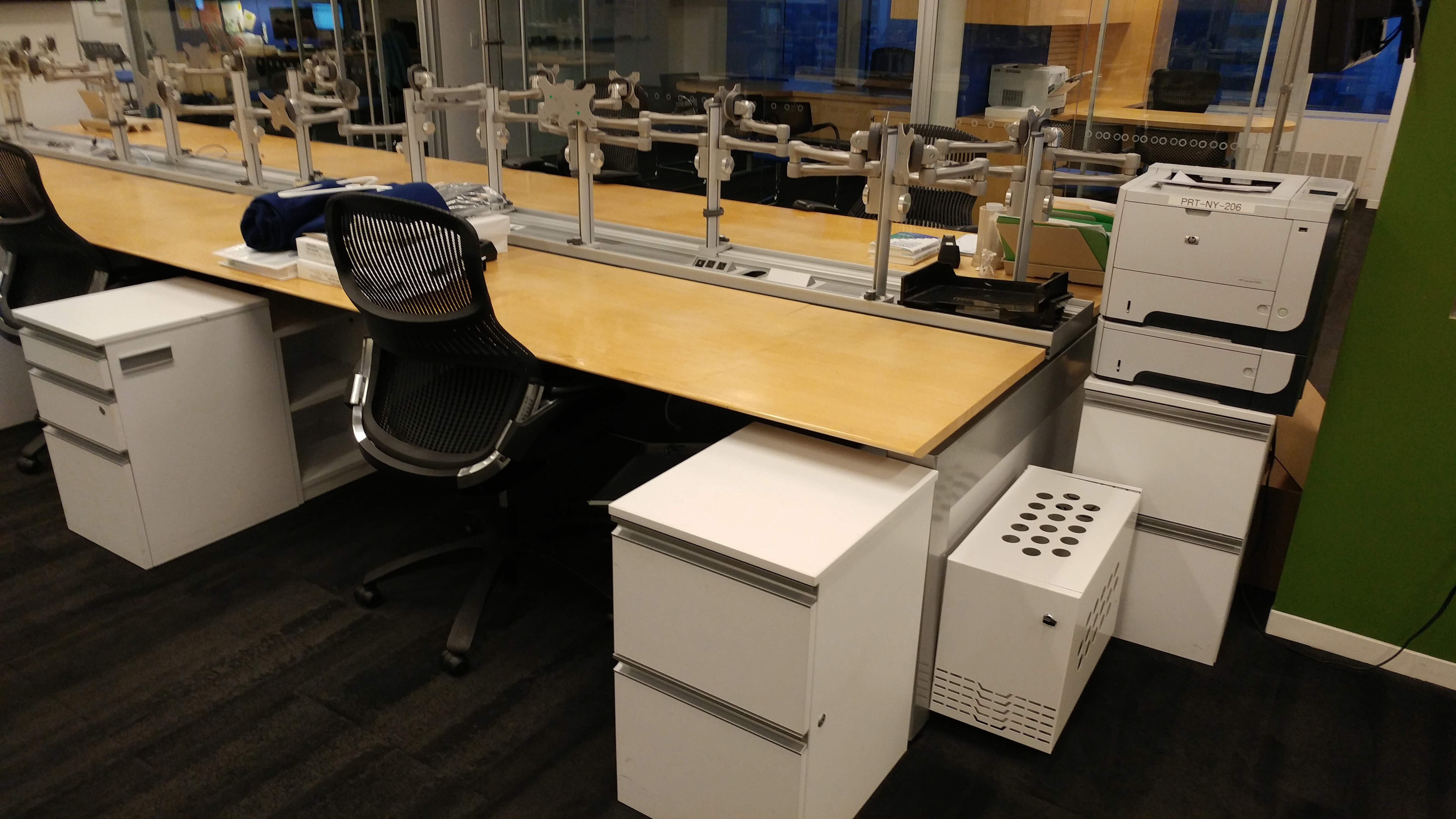Knoll Benching - Excellent conditions