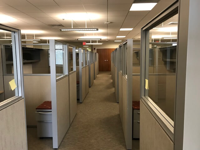 Used Haworth Compose 6x8 Tall Panels Used Cubicles