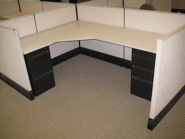 Used Herman Miller Ao3 7x5 Low Panels Used Cubicles