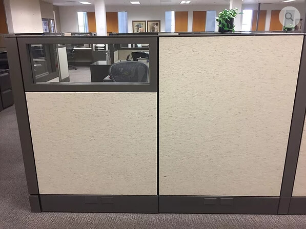 Herman Miller Q - Panel With Glass