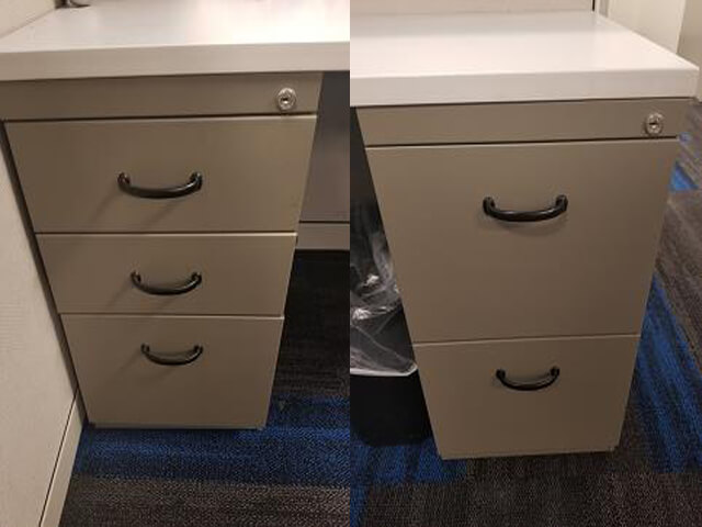 Steelcase Kick - Storage Space