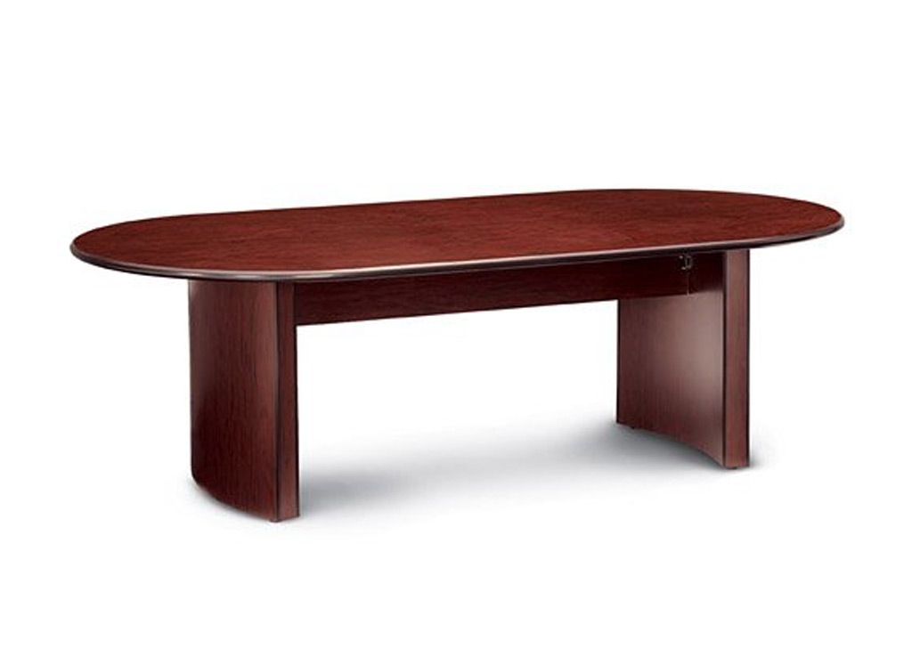 These affordable office furniture tables are made from thermally fused, high performance laminate for easy maintenance.