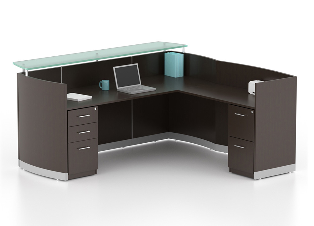 Two Person L Shaped Desk Best Reception All About Contemporary Reception Desk Modern
