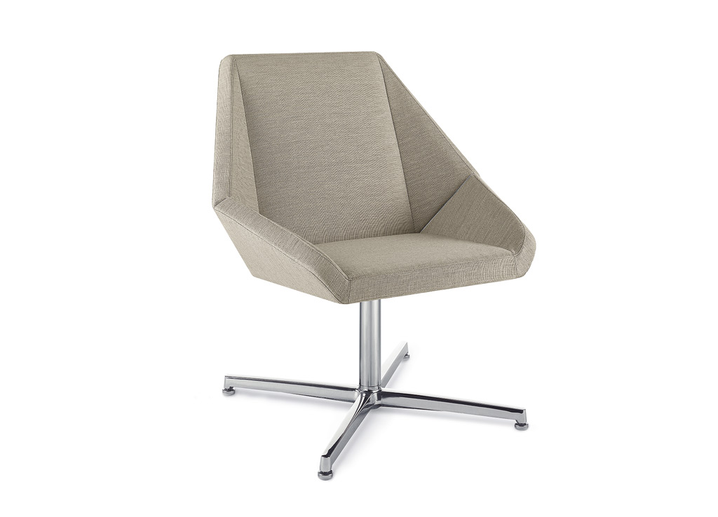 waiting area chairs nios lounge mid back swivel pedestal base