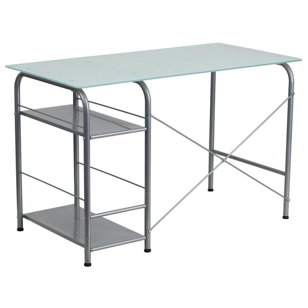 Small computer desks from Flash Furniture - Back View