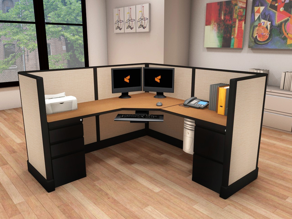 Cubicles 6x6, 5x6 and 5x5 - O2 Series Corporate Office Furniture