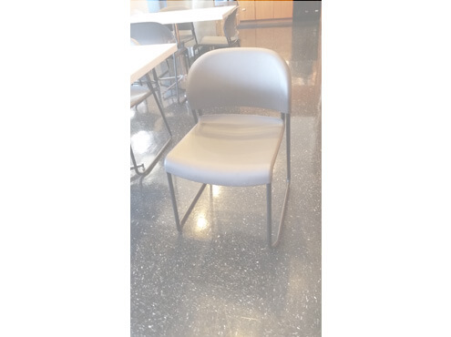 Used Office Chairs For Sale - HON Stacker Grey Chairs Used Office Furniture For Sale
