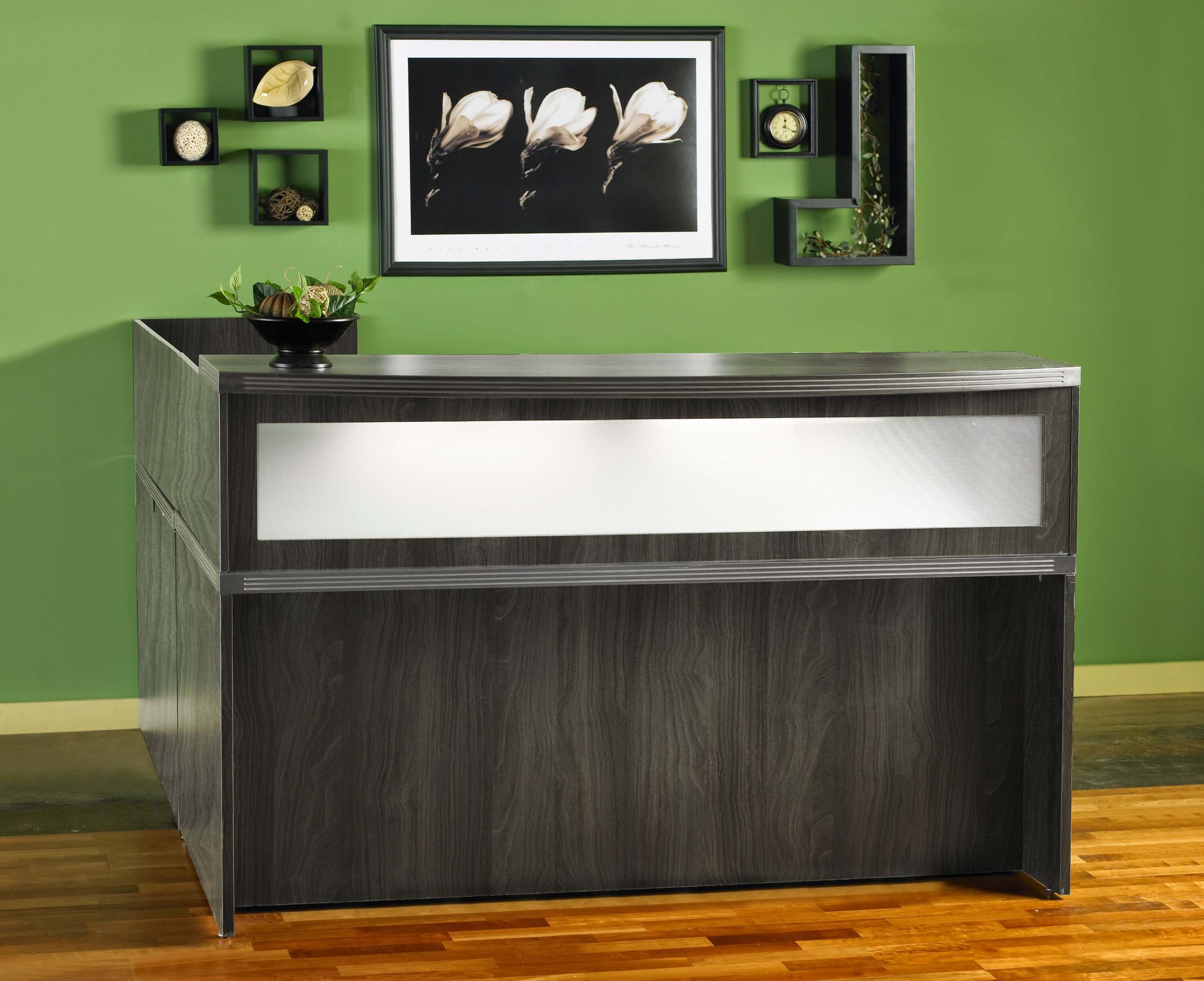 Used Mayline Aberdeen 7.5x6 - Used Reception Desks