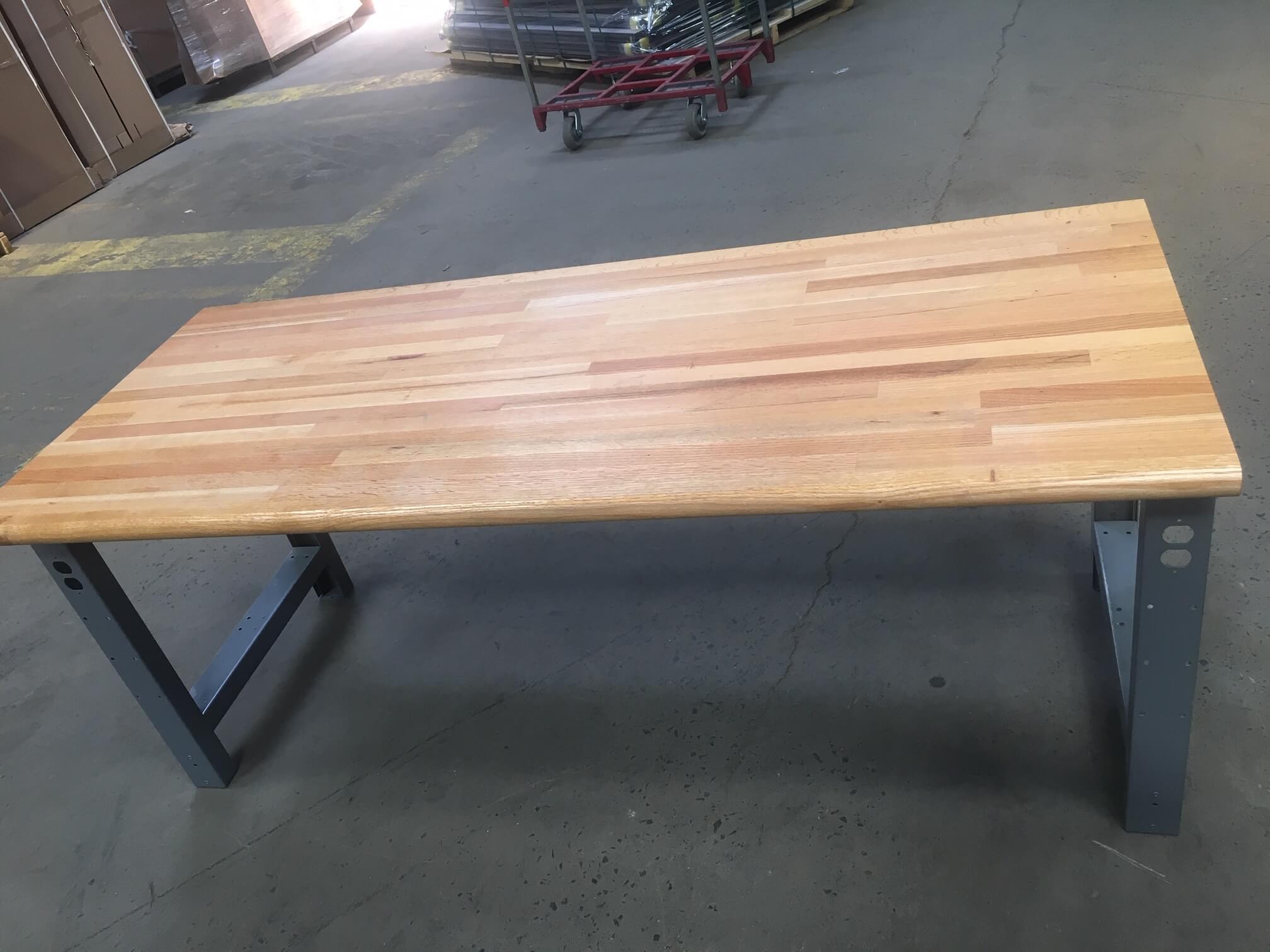 Used Global Industrial Tables - Butcher Block Table - Used Office Furniture For Sale