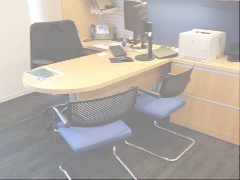 Used Office Desks - Knoll Desk Set