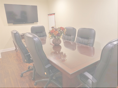 Used Conference Room Tables - Glass Top Table - Used Office Furniture For Sale