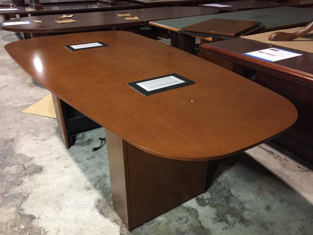 Used Walnut Conference Table Used Office Furniture