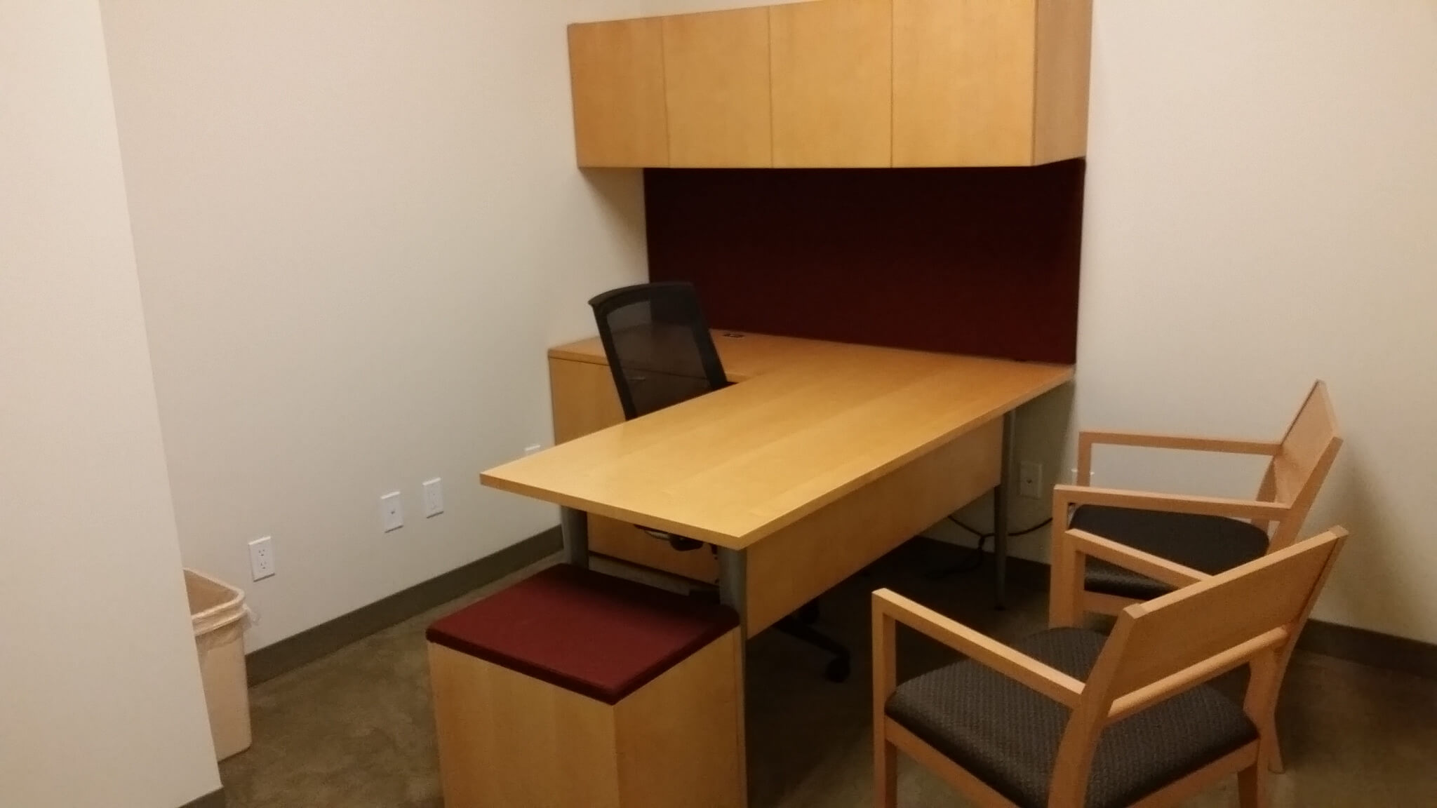 Used Office Chairs For Sale - Teknion Wood Guest Chairs - Used Office Furniture