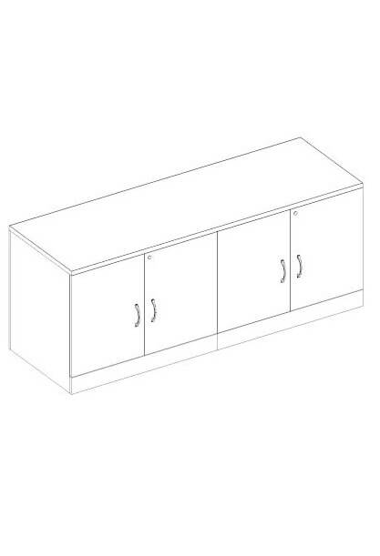 Used File Cabinets & Storage from Global - 3D schematic