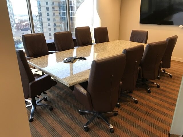 Used Granite Conference Table