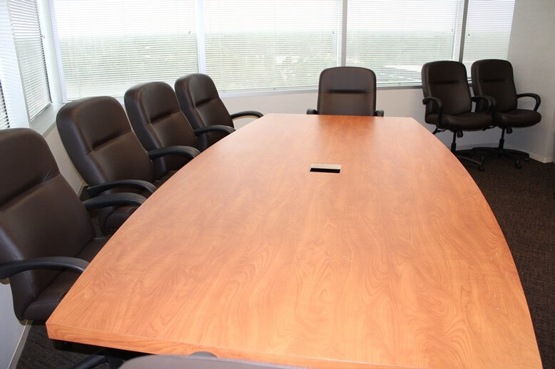 Laminate Top Conference Table - Excellent Condition