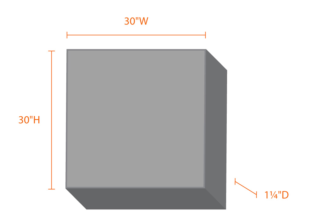 Acoustic Tiles #AWT3030125