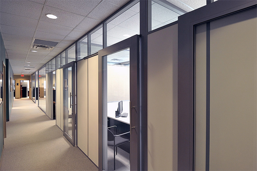 Aluminum Partition Systems - Flex Glass Partition Walls