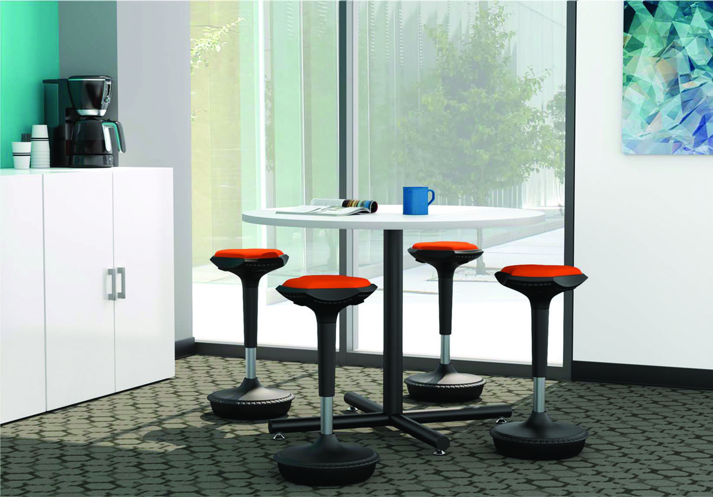 Office Cafeteria - Break Room Furniture - Office Furniture 