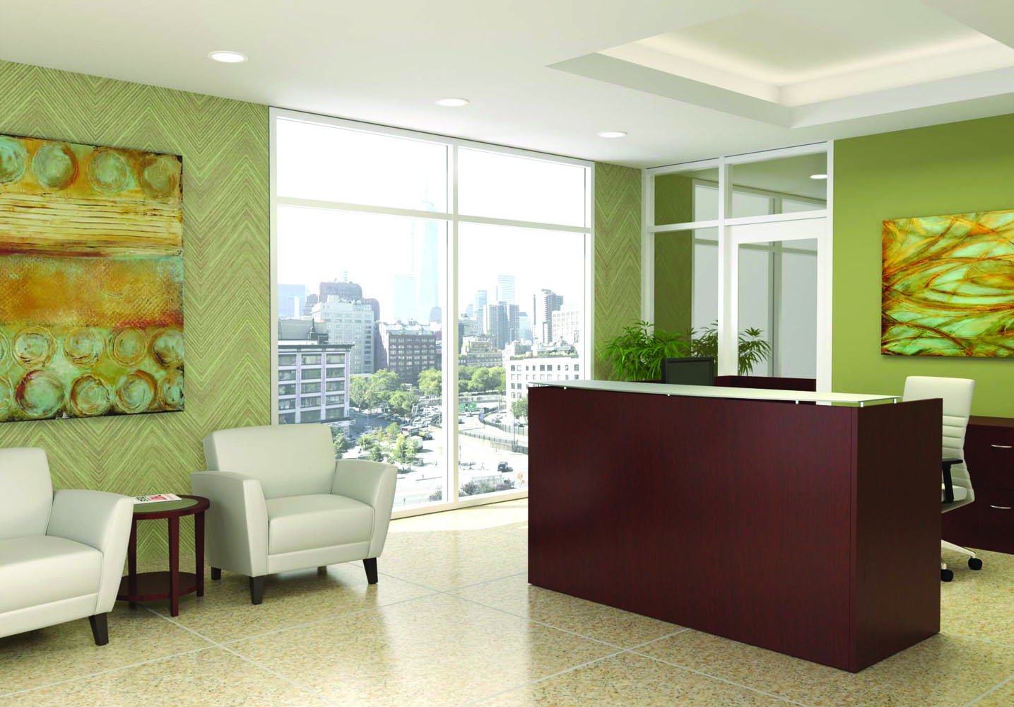 Office Reception Design - First Impressions Office Furniture Sets