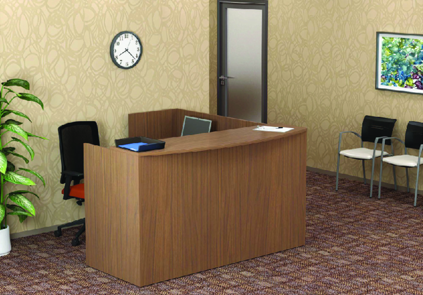 Office Reception Area- First Impressions Office Furniture Sets