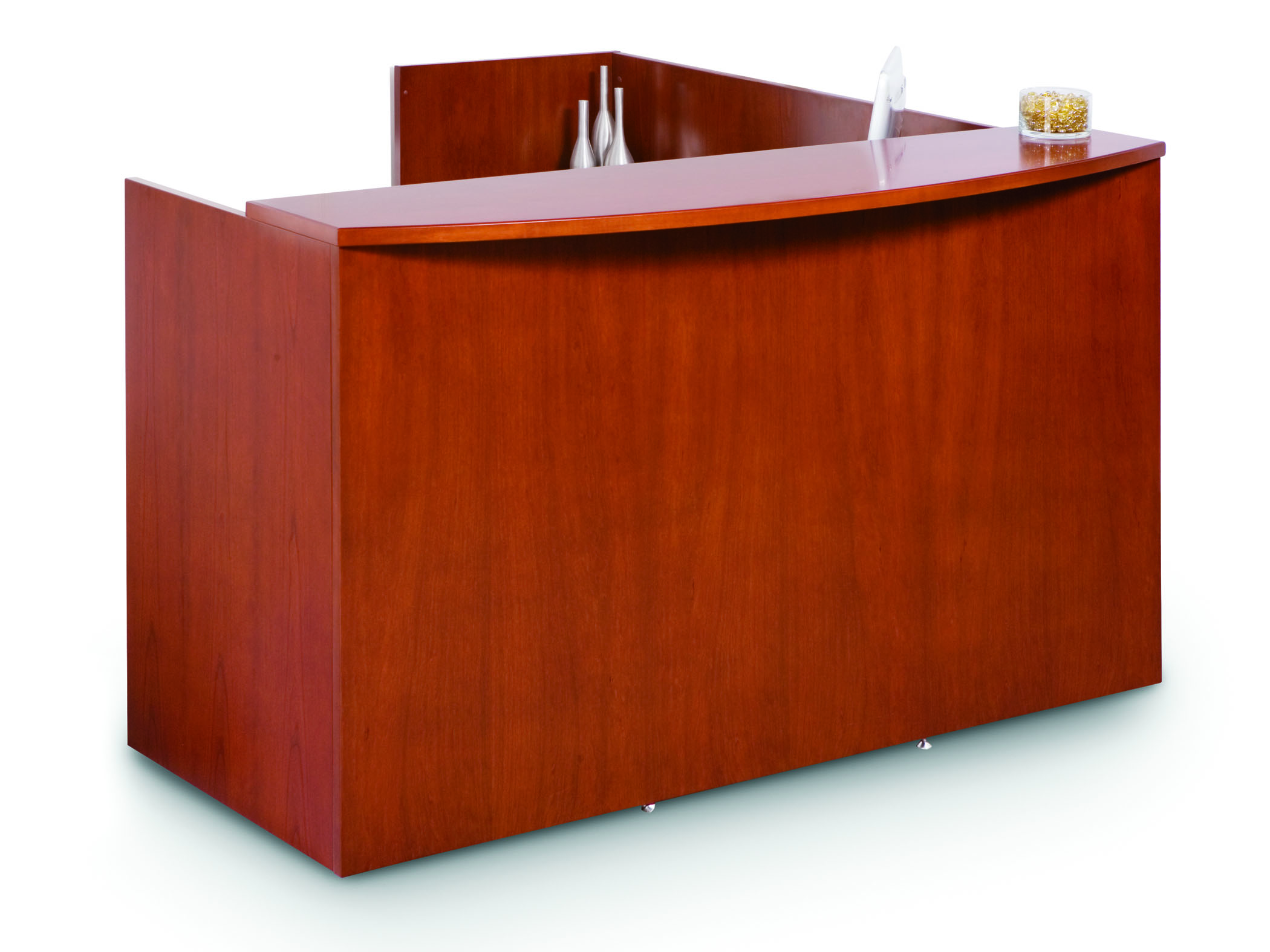 Reception Area Furniture from Compel - Insignia reception desk - front view