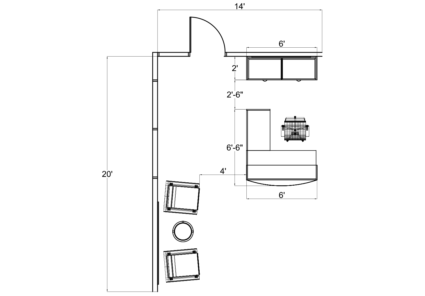 Office Lobby Plan